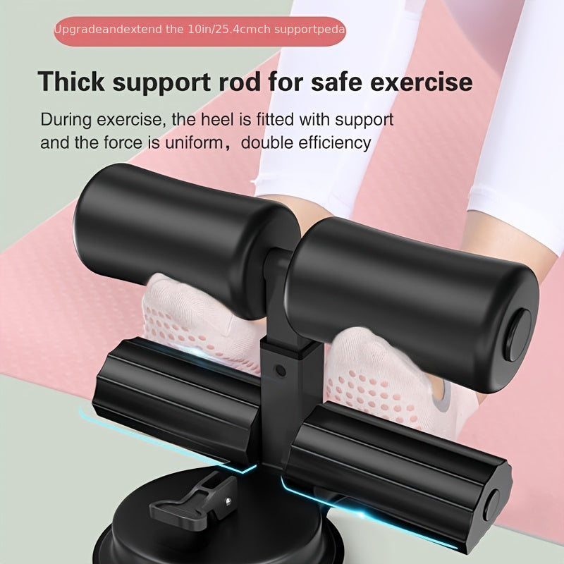 Abdominal Sit-Up Assistant- Suction Cup Core Trainer for Home and Office Fitness, Durable Iron Material, Non-Electric, Shapes Your Abs, Suitable for All Fitness Levels, Gym Accessories
