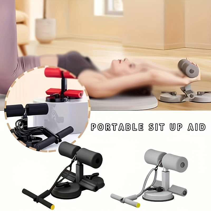 Abdominal Sit-Up Assistant- Suction Cup Core Trainer for Home and Office Fitness, Durable Iron Material, Non-Electric, Shapes Your Abs, Suitable for All Fitness Levels, Gym Accessories
