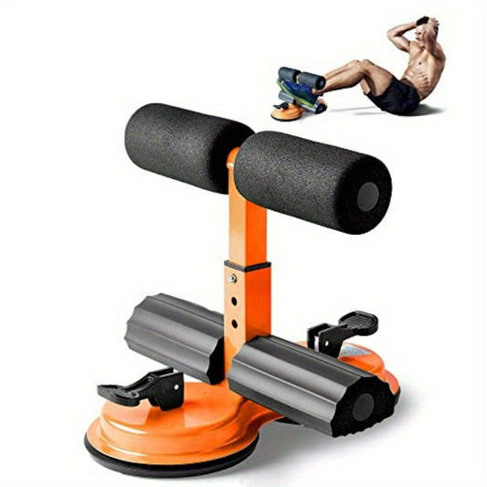 Abs Master Ultimate Sit Up Machine Foot Holder - 661 lbs Capacity Double Suction Cup Ab Workout Equipment with Adjustable Foam Padding, Ergonomic Design & Tool-Free Setup for Core Exercises, Sit-Ups & Home Gym, Workout Accessories, Sturdy Construction