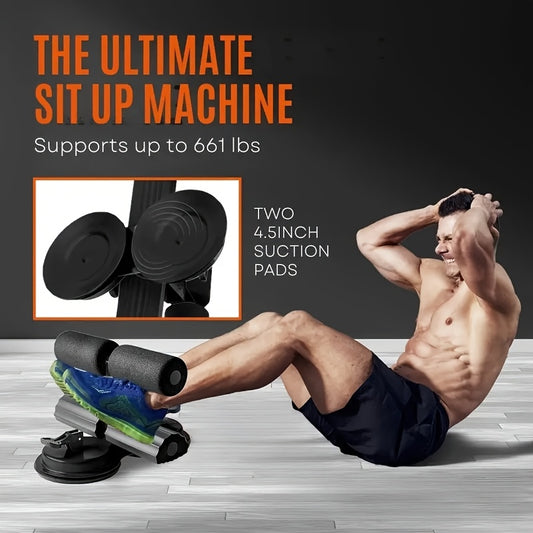 Abdominal Trainer Abdominal Muscle Training Device, Sit-up Assist | Abdominal And Waist Exercise Equipment With Suction Cups, Fitness Training Equipment For Home, Gym And Office